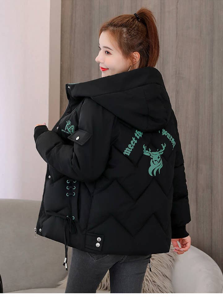 Marayn - Wholesale Puffer Jacket - Women's - Chic 2025 Winter Puffer Jacket Korean Style Warm Loose #225