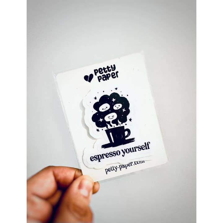 Petty Paper Studio - Wholesale Sticker - My Dog Says You're A Hoe - Laminated Vinyl Matte Sticker3
