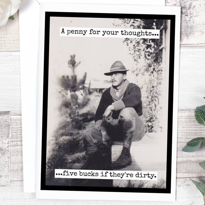 A Penny For Your Thoughts... for wholesale by Raven's Rest Studio