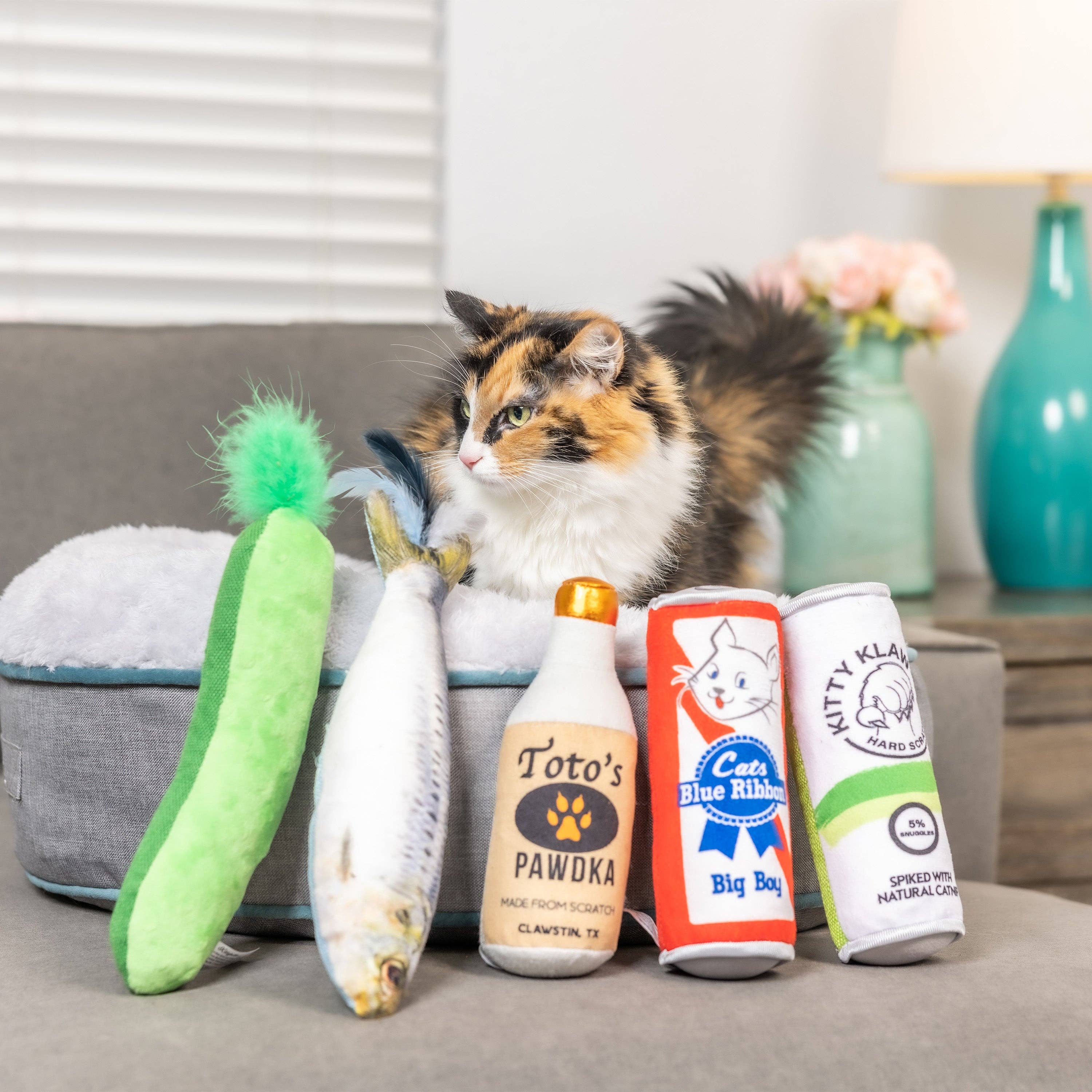 Huxley & Kent - Wholesale Pet Toy - Cat - Sardine Kicker Cat Toy9