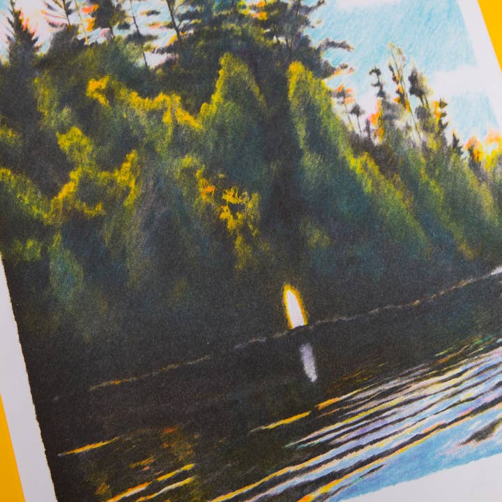 KIBLIND Atelier - Venta al por mayor Pósteres - Cartel A3 - Clément Thoby - Falcon Lake — Charlotte Le Bon3