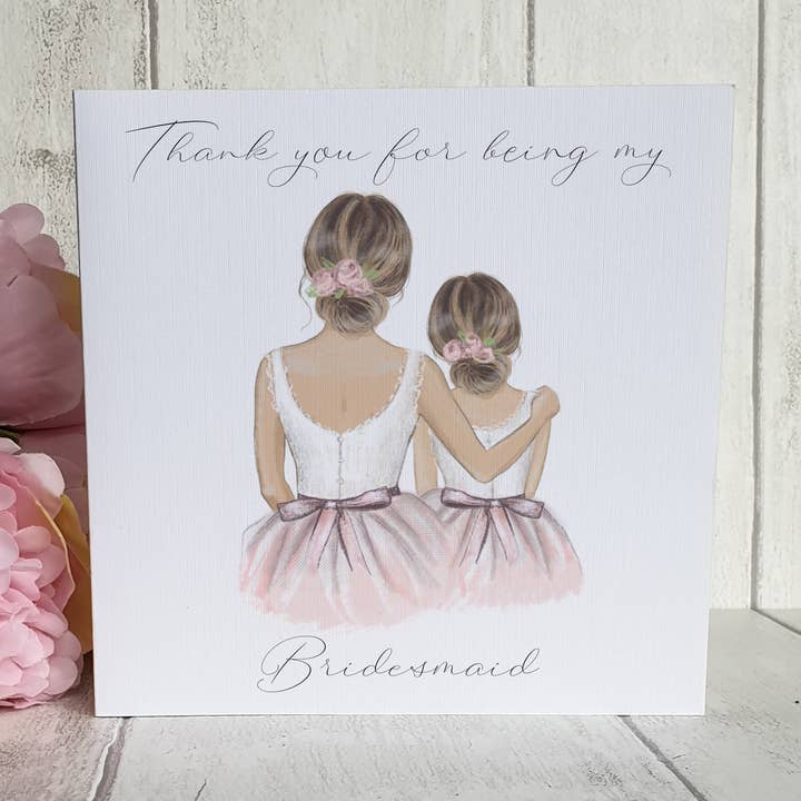 Thankyou for being by bridesmaid for wholesale by TM Giftware