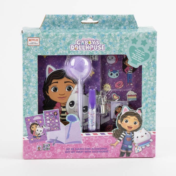 Mastoys, S.L. - Wholesale Stationery/Notecard Set - GABBY'S DOLLHOUSE DIARY SET - 27000017602