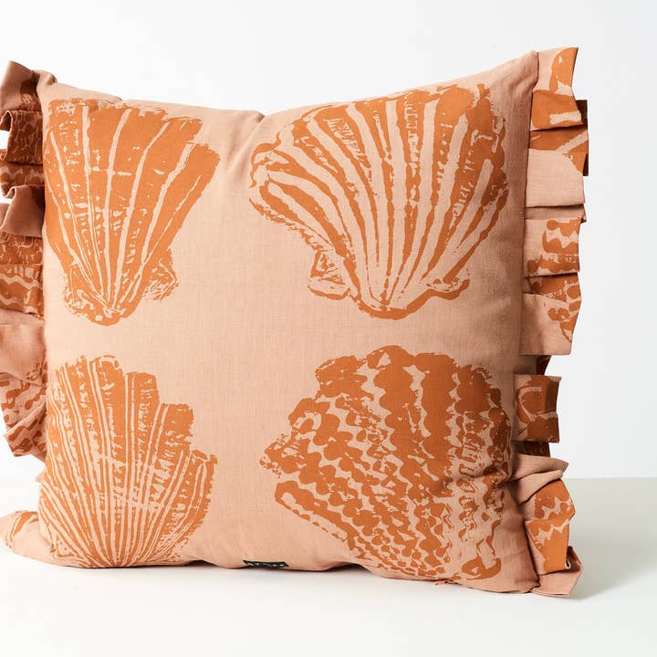 Pilgrim Cushion | Evening Sun for wholesale by Stoff Studios
