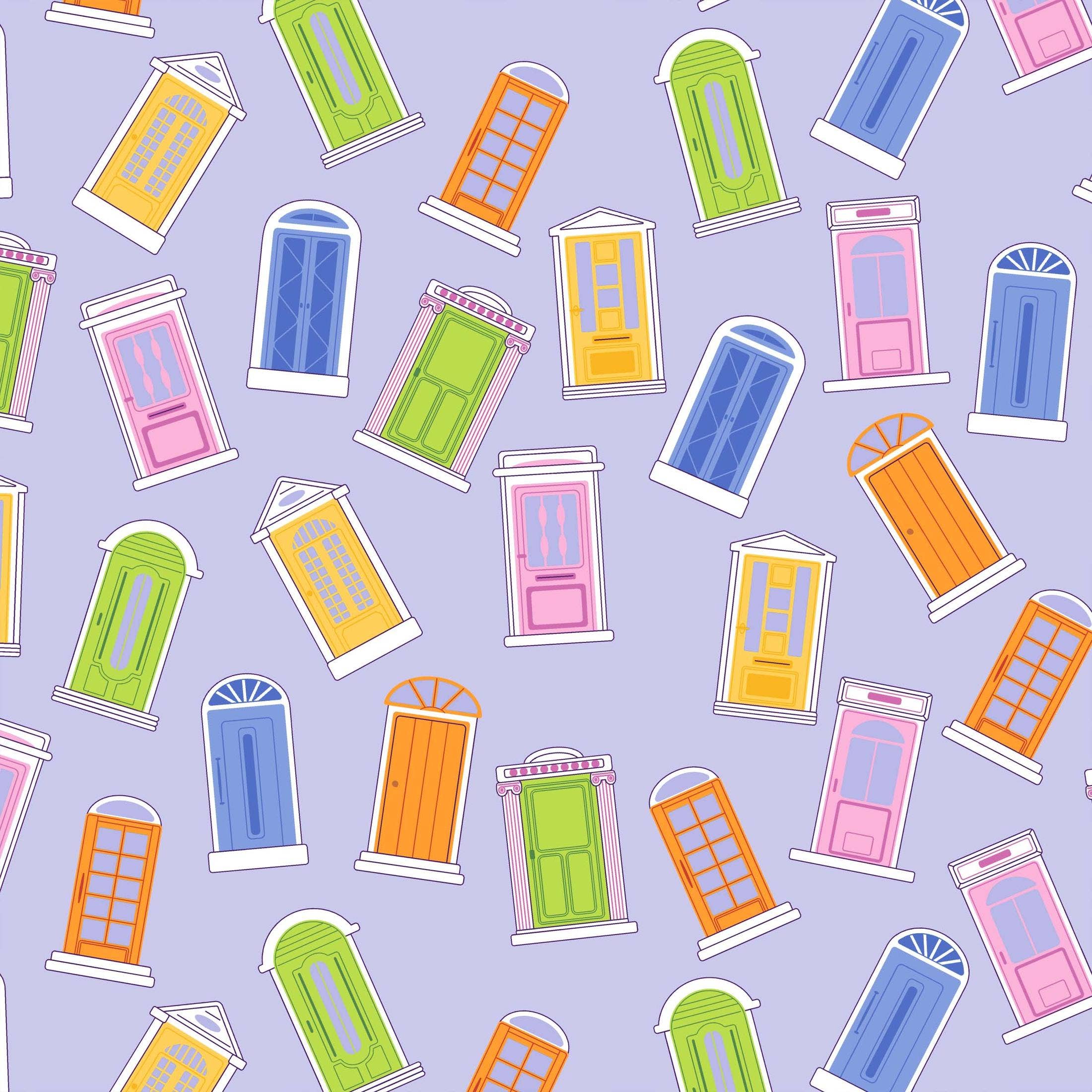 Beau Bottles - Wholesale Wine Gift Bag - Beau Bottles Notting Hill Doors - Champagne Collection4