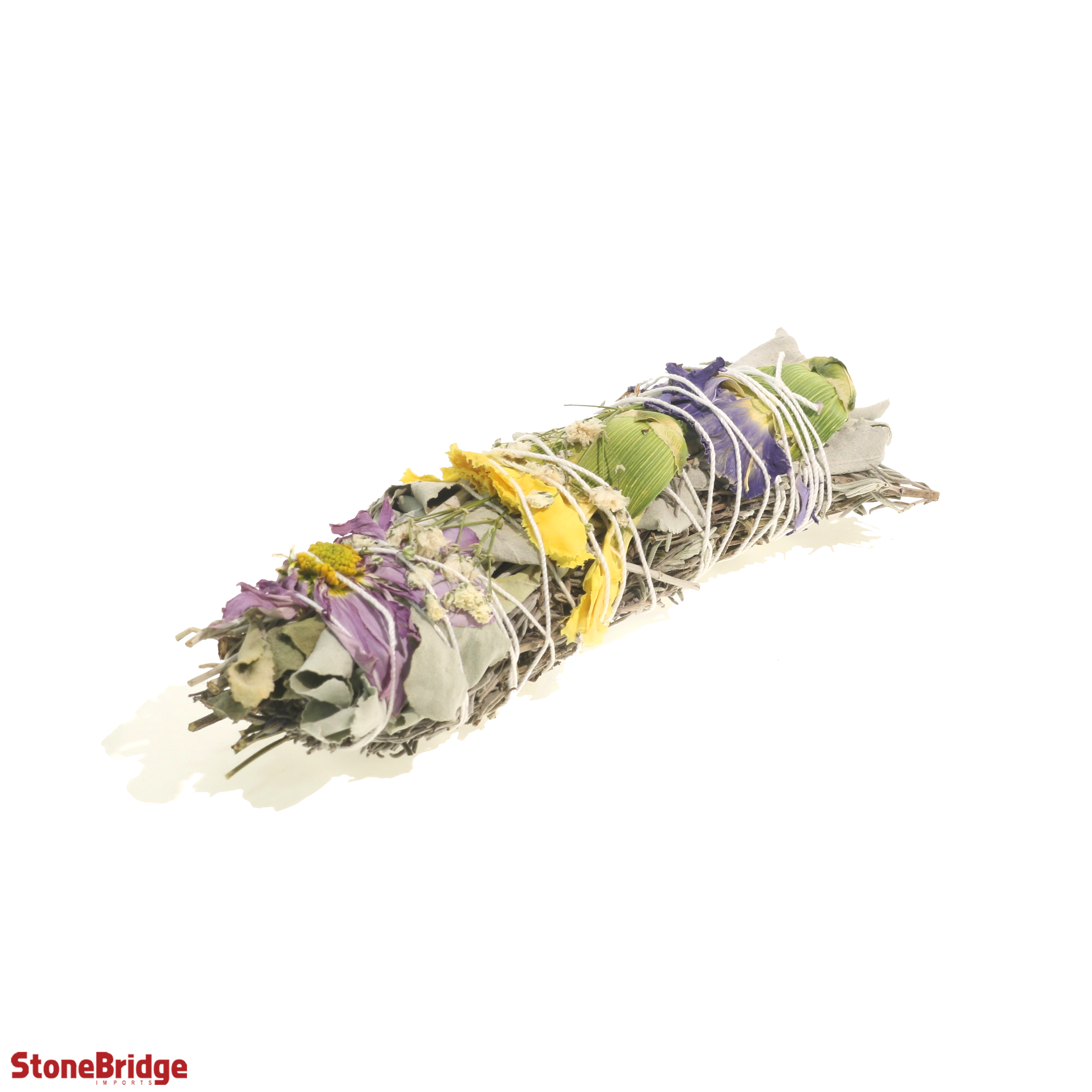 Stonebridge Imports – wholesale Sage bundle – FLOWER POWER!!! Lavender/ Sage Cleansing Stick - Local & Organic - 3 Pack5