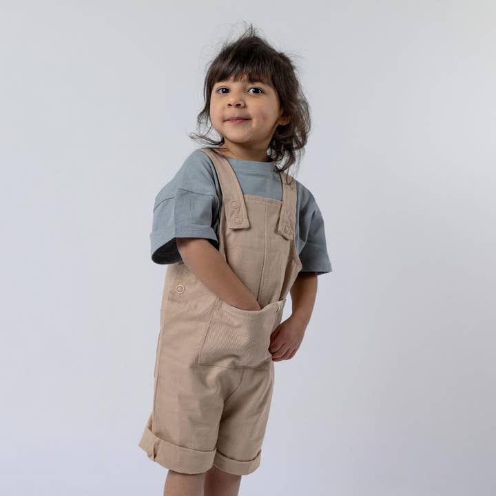 Aneby – wholesale Overalls – Kids – Kids Cotton Dungaree Shorts8