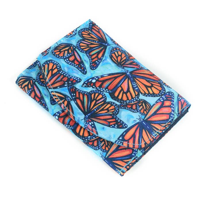 Sipsey Wilder - Vente Portefeuille – femme - Portefeuille à trois volets Monarch Magic4