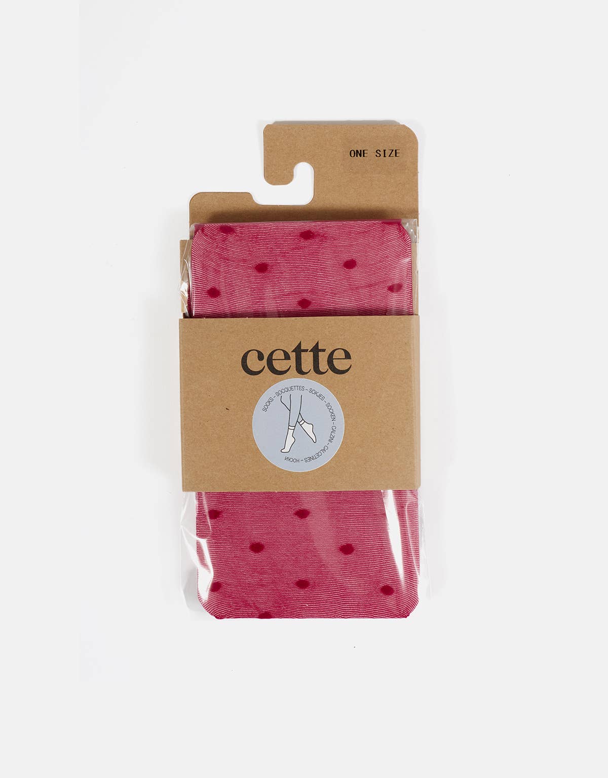 Cette – wholesale Strumpor - Dam – Prickiga ankelstrumpor, genomskinliga 20 DEN, pop-strumpor5