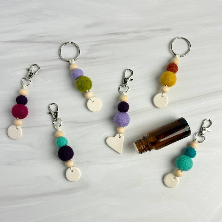 Blooming Light Botanical Alchemy, llc – wholesale Keychain – Unisex – Essential Oil Diffuser Keychains6
