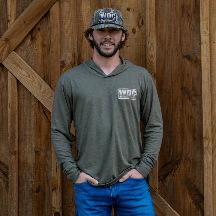 WDC Logo Tri-Blend with Hood for wholesale by Wild Drift Co. (WDC)