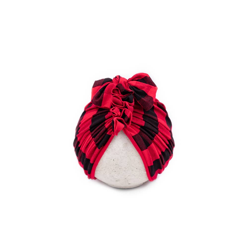 BluTaylor® - Wholesale Baby Headwrap - Baby - Limited Head Wrap Hat - Red Buffalo0