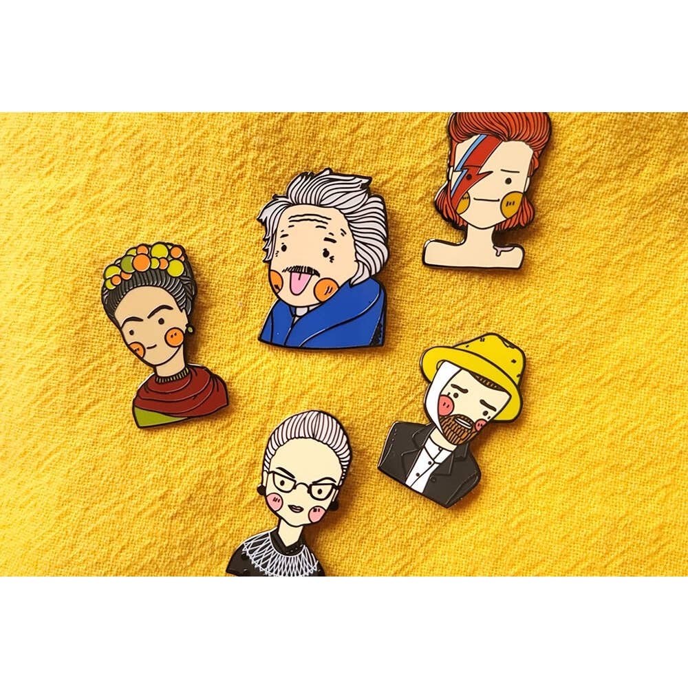 oORn – Großhandel Anstecker/Button – Frida Kahlo Anstecknadel1