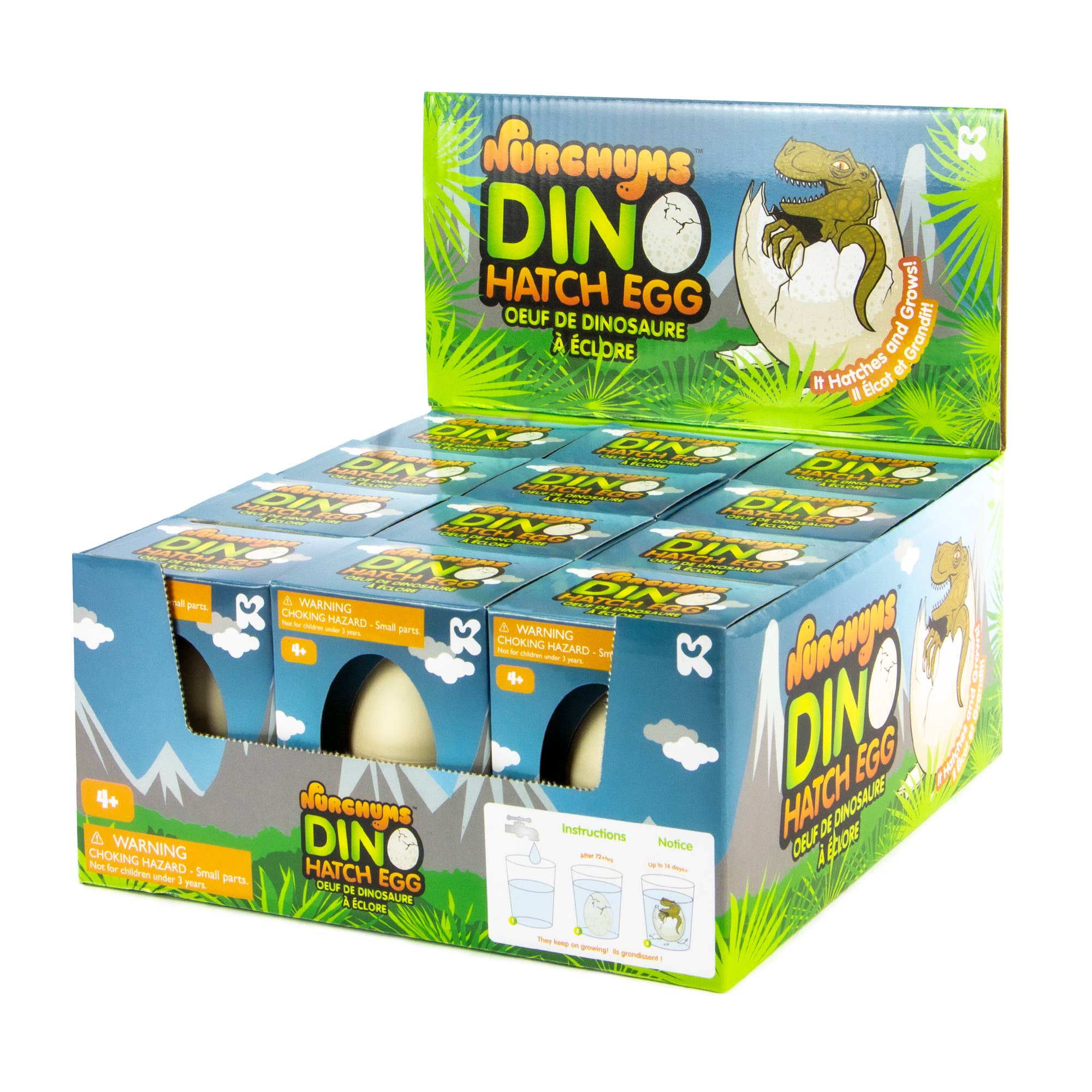 Keycraft - Wholesale Classic Toy - Kids - Keycraft Small Dino Hatch Eggs Toy1