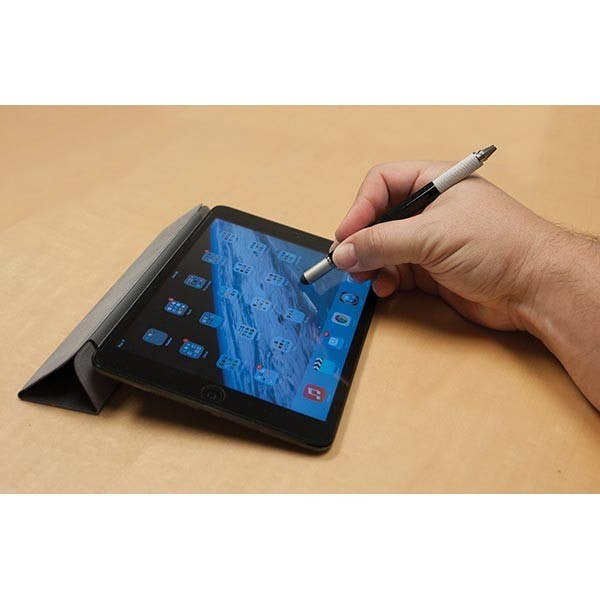 Multi-Tool Tech Pen/Stylus - Black for wholesale on Faire