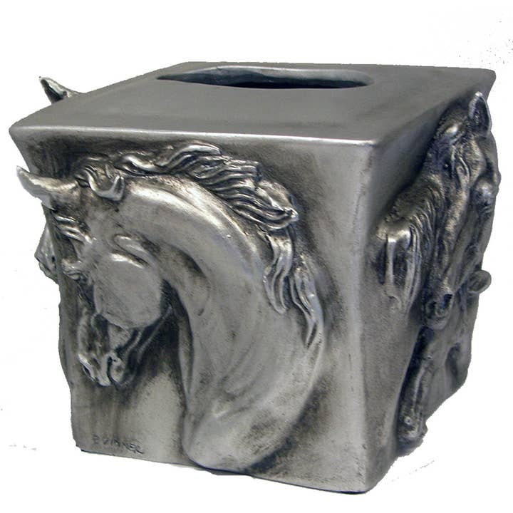 Tissue Box Cover Sculpture FOB for wholesale by Intrepid International