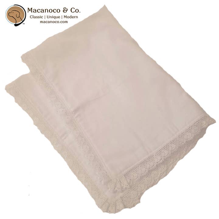 Housse de matelas à langer Take-A-Long en coton piqué suisse pour la vente par Macanoco and Co.