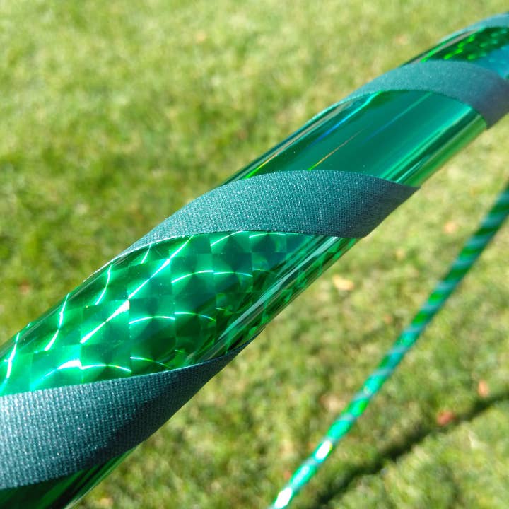 Hoopologie – wholesale Sporttillbehör – Emerald Rainbow Hoop - Nybörjare Fitness Hula Hoop