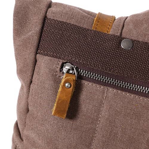 MyBackShops - Wholesale Backpack - Unisex - Bruxelles - Roll Up Hiking Adventurers - Army Green3