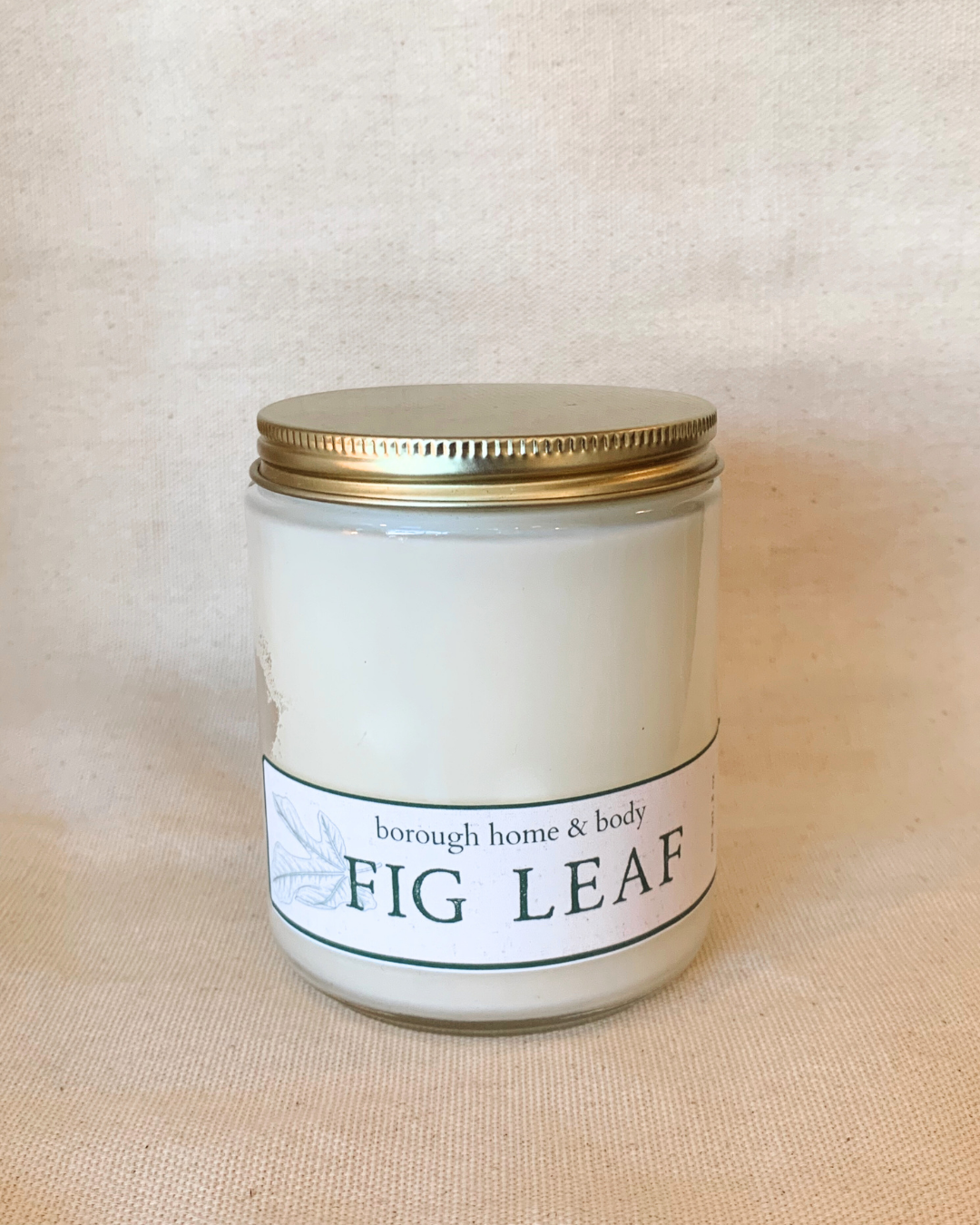 Borough Home - Wholesale Jar/Filled Candle - Fig Leaf1