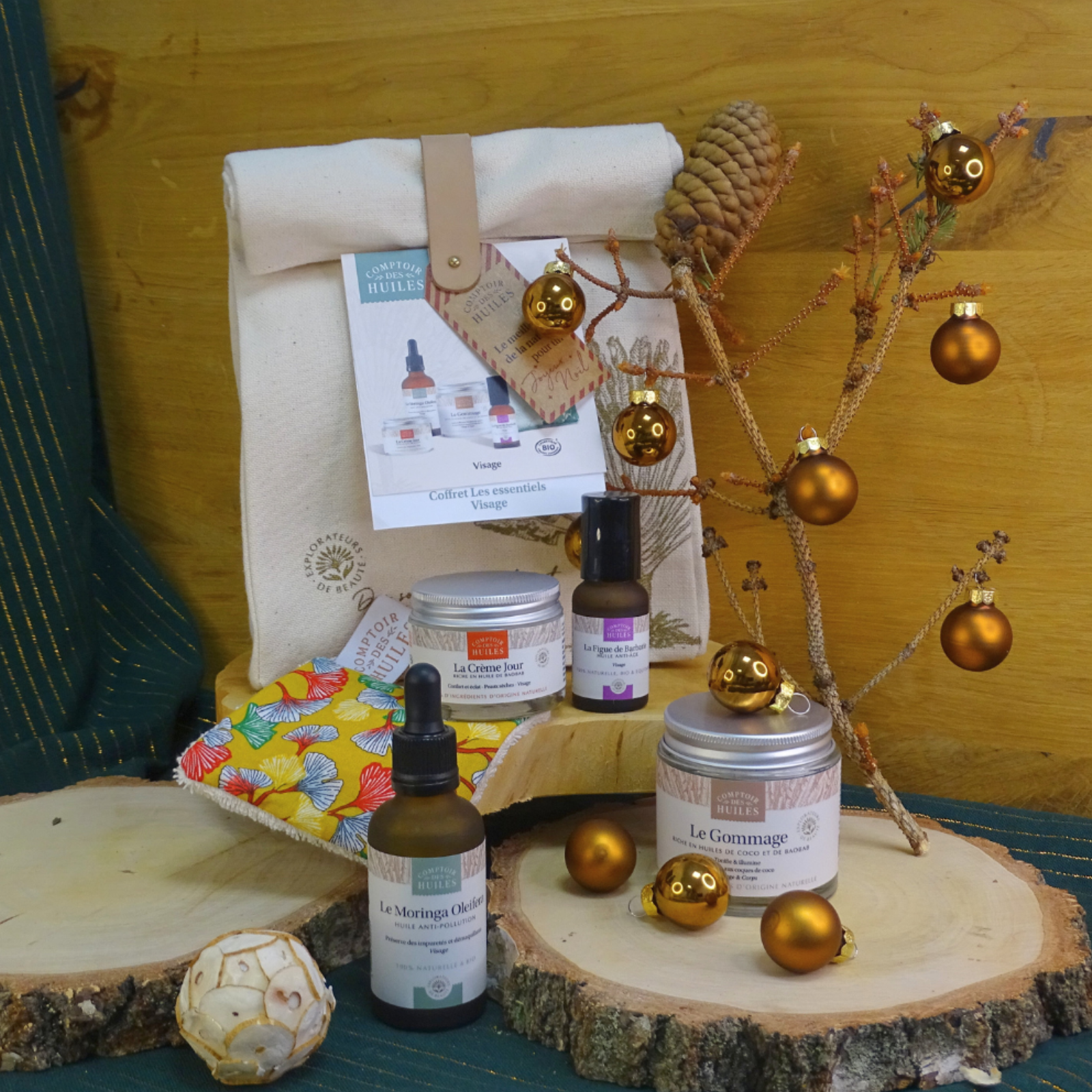 COMPTOIR DES HUILES - Wholesale Facial Care Set/Kit - Gift Box : Face Essentials1