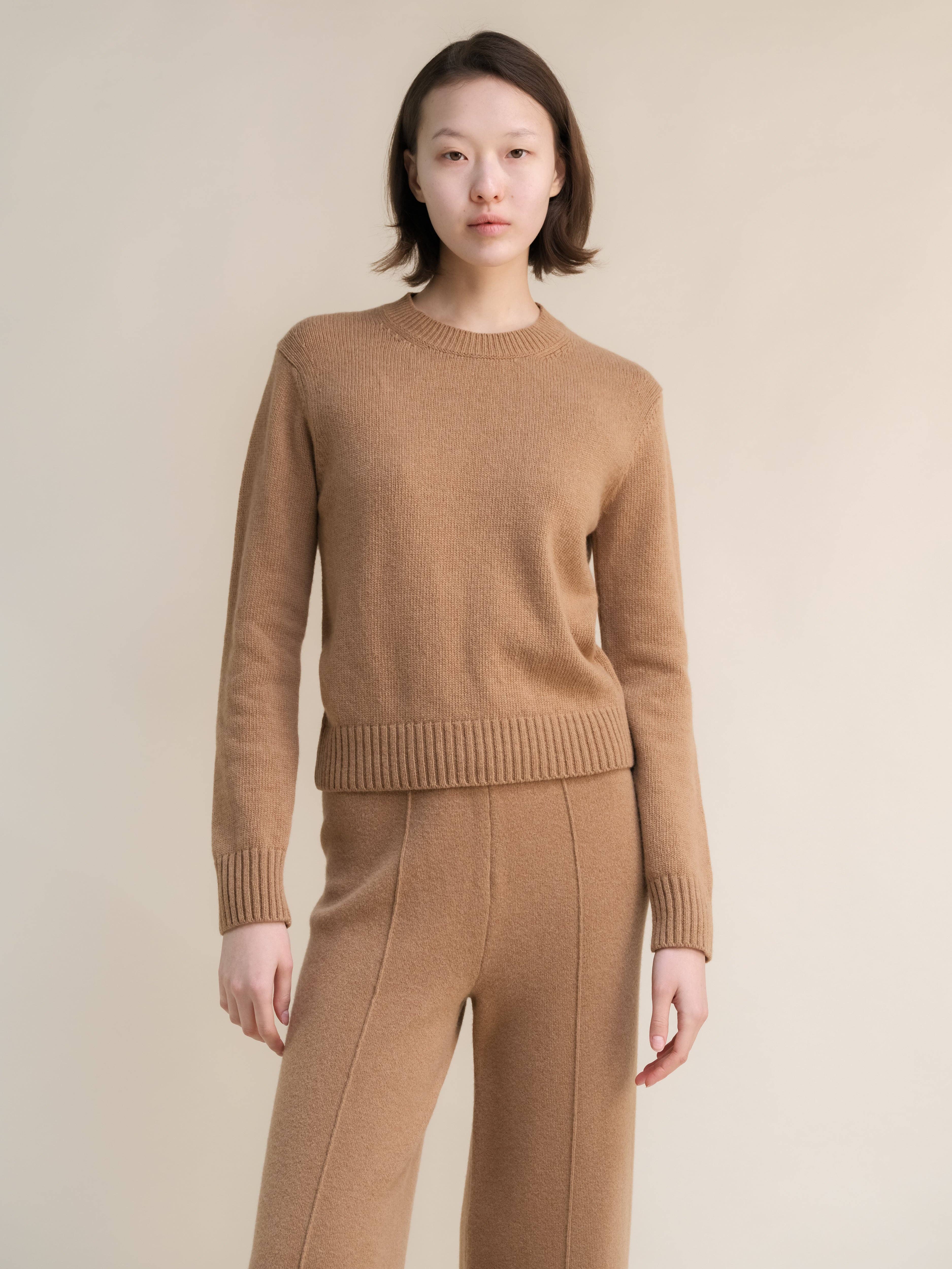 Lèmme - Wholesale Knit Sweater - Women's - Cashmere Mix Crewneck Sweater12