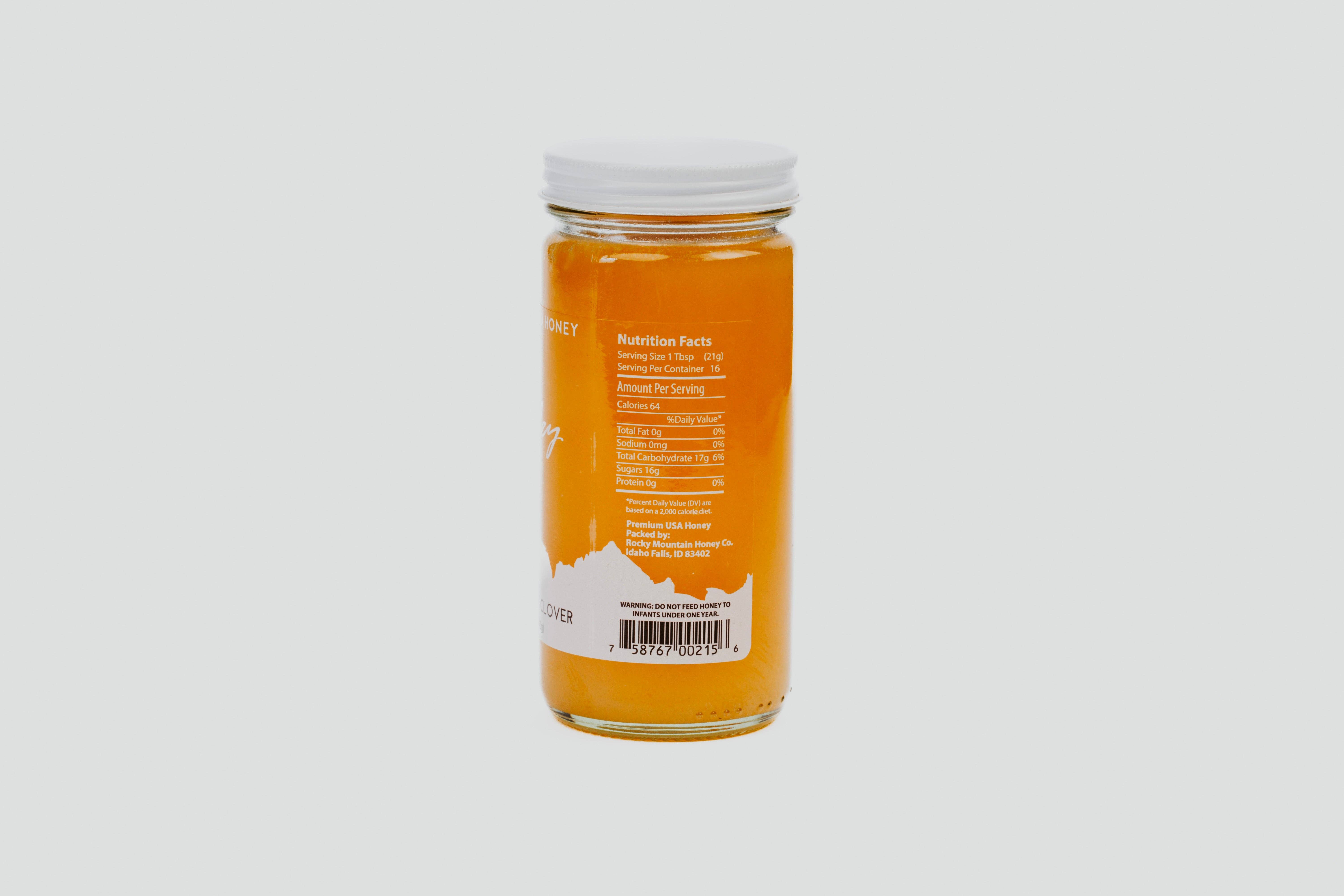Rocky Mountain Honey Co. - Wholesale Honey - Teton Valley High Mountain Clover Honey 12oz1