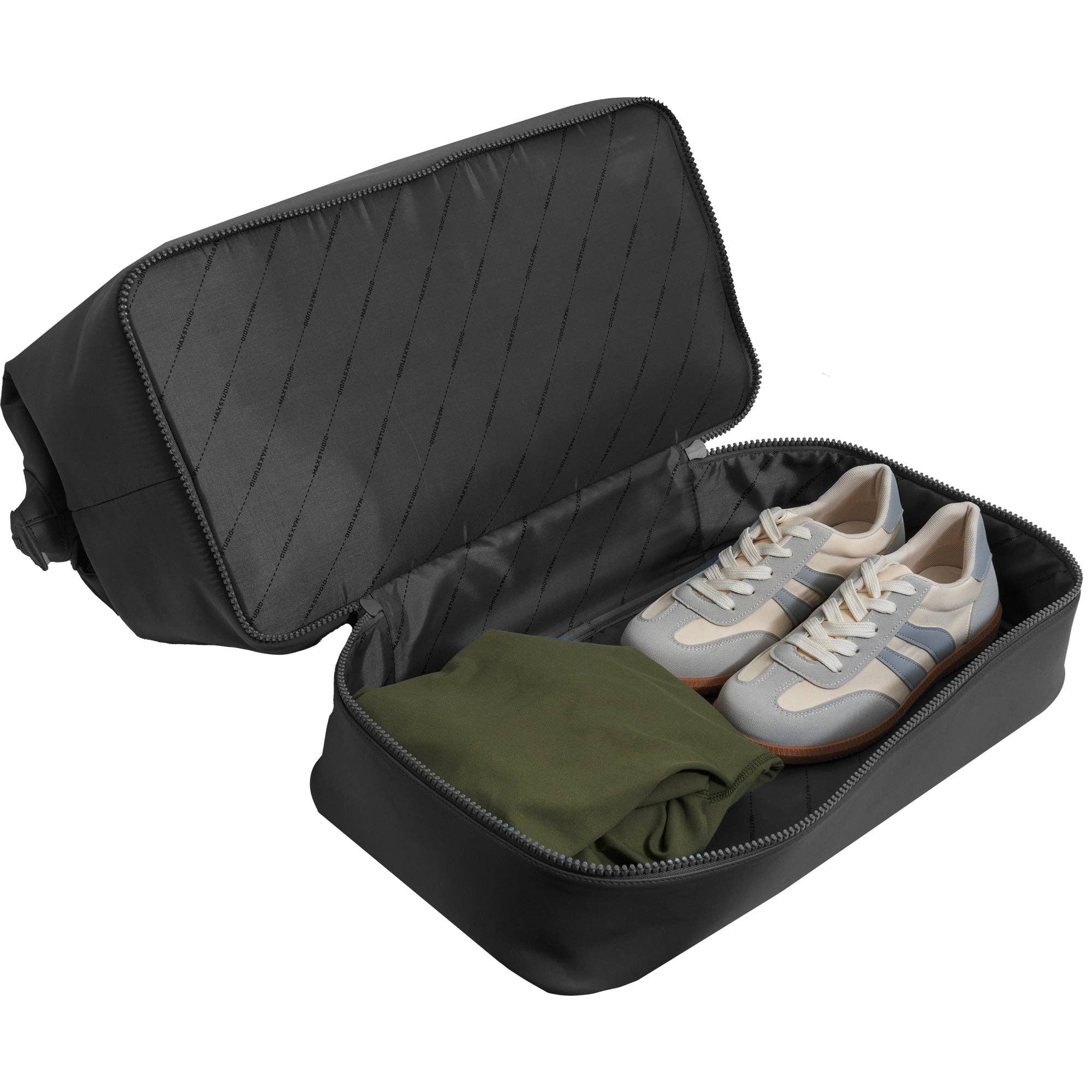 Magid - Wholesale Weekender Bag - Women's - Max Studio Sport Nylon & Faux Leather Drop Bottom Duffel Bag120