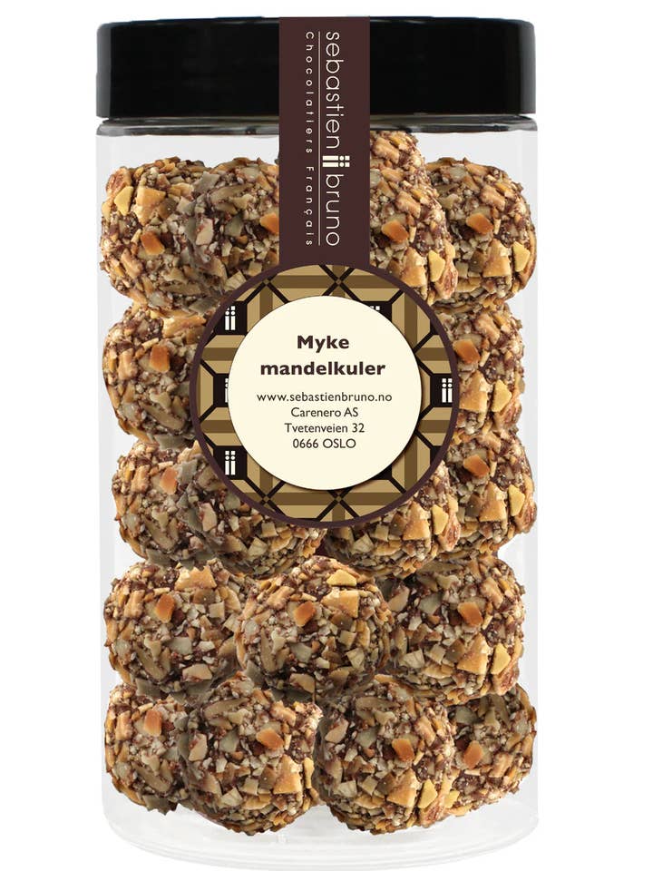 Mandelkuler avec chocolat au lait d'origine unique Grand pour la vente par SebastienBruno Røa Torg