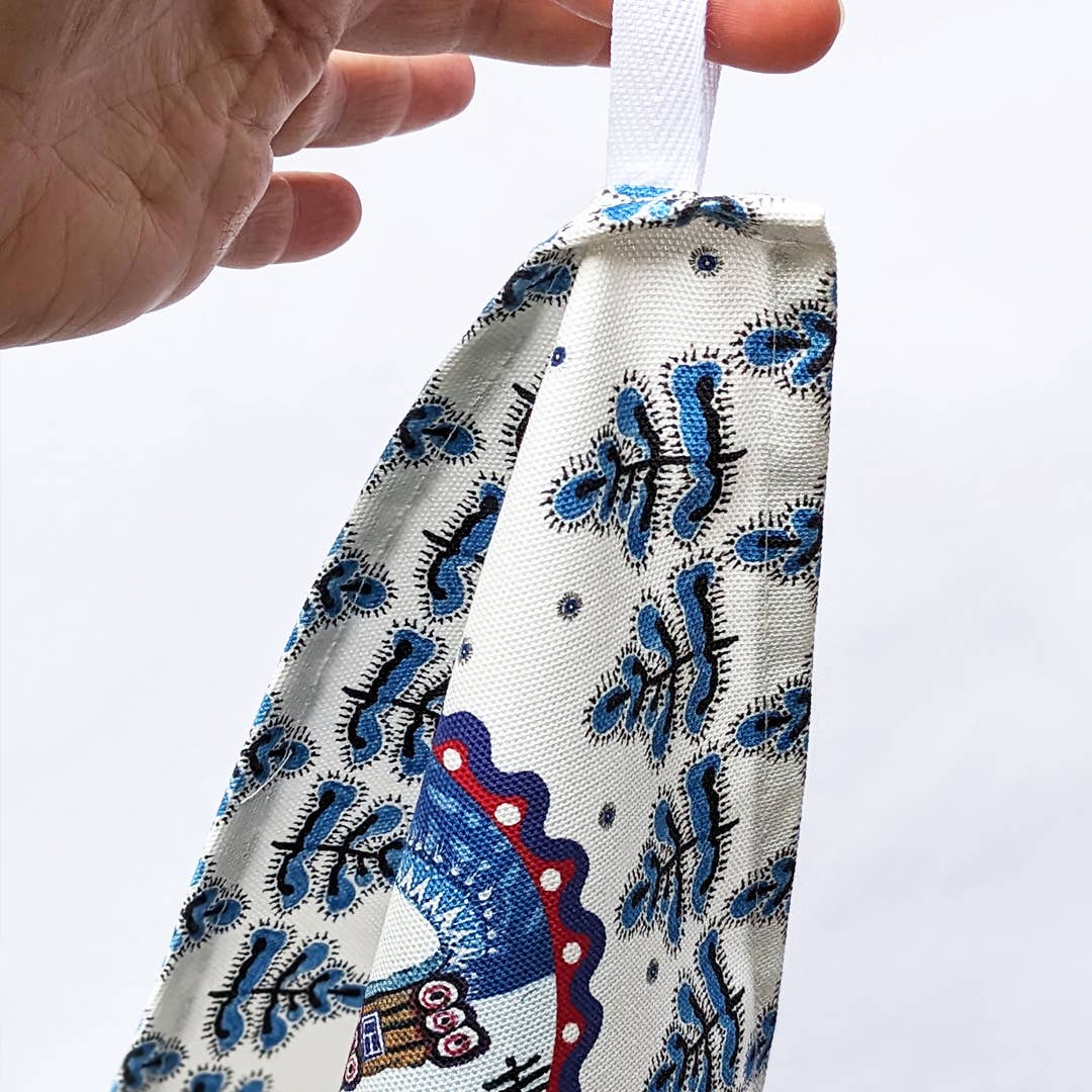 Kapelki Art - Wholesale Tea Towel - Christmas organic cotton kitchen towel. Winter Tales4