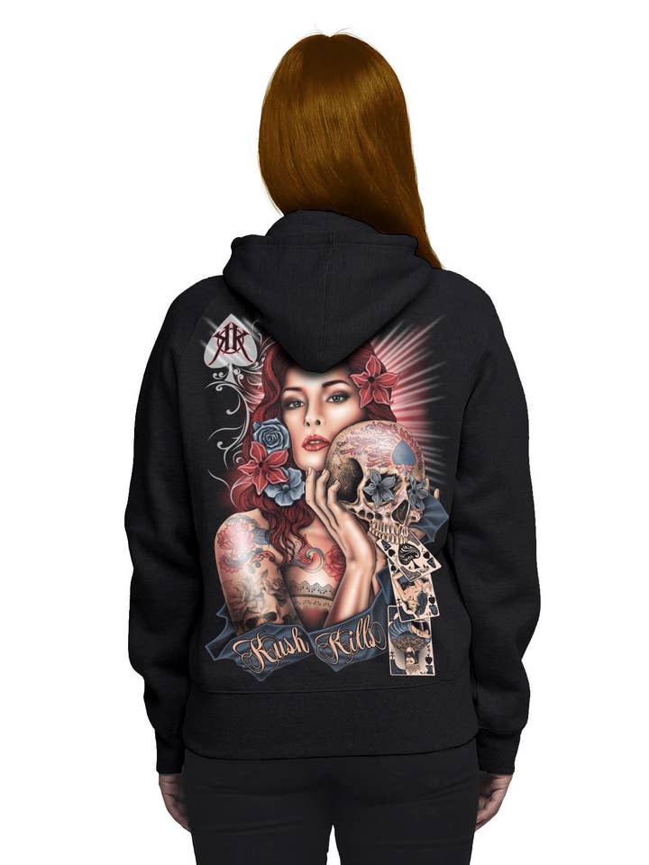 Kush Kills Clothing - Wholesale Hoodie - Men's - 24 piece zip hoodies bundle