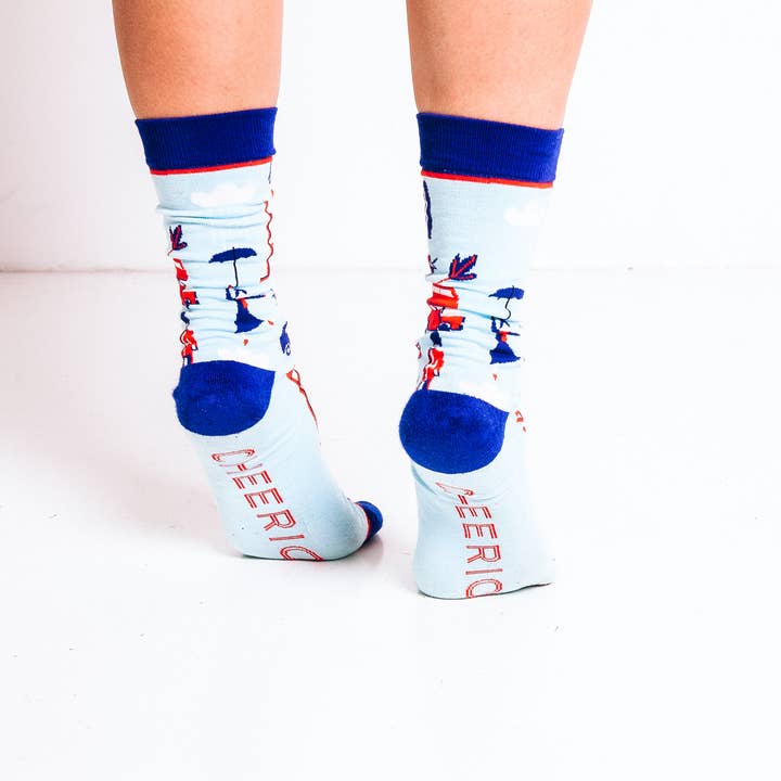 Woven Pear - Vendita all'ingrosso Calzini - Unisex - Calzini Crew, Cheerio (Londra)1