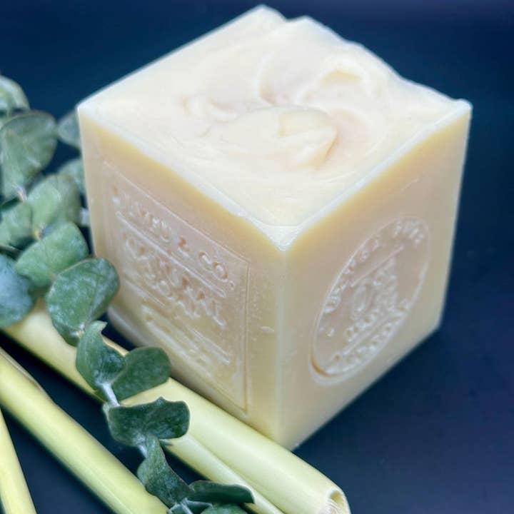 11oz. COOL Lemongrass & Eucalyptus Solid Utility Dish Soap for wholesale by Bilyeu & Co.