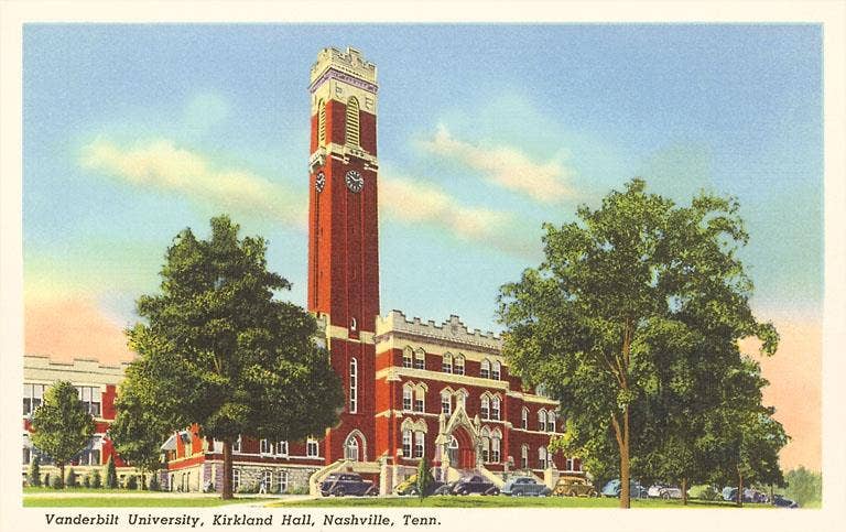 Found Image Press - Wholesale Magnet - Magnet TN-201 Vanderbilt University, Nashville, Tennessee0