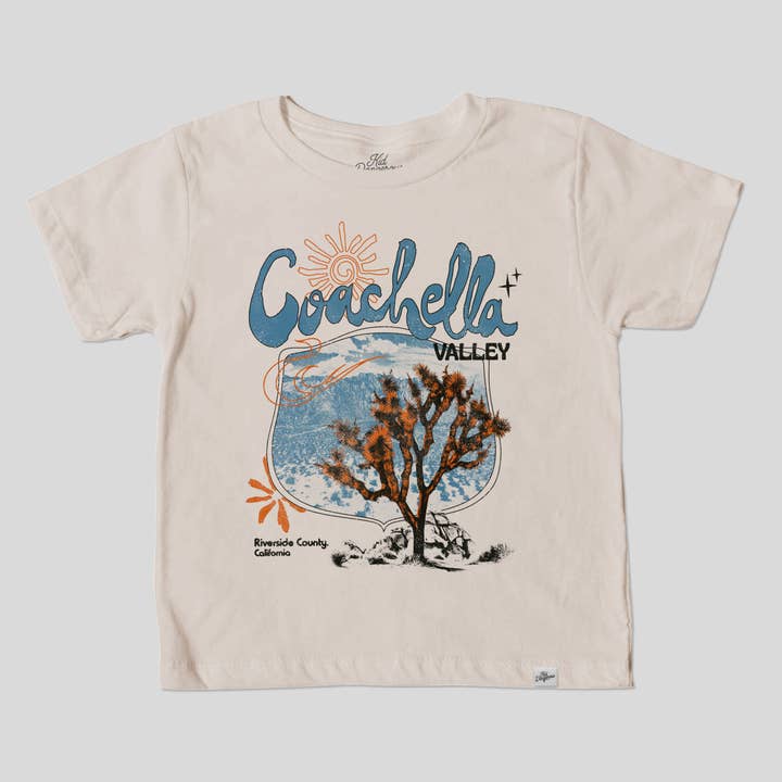 Kids Coachella T-Shirt California Graphic Tee for wholesale by Kid Dangerous