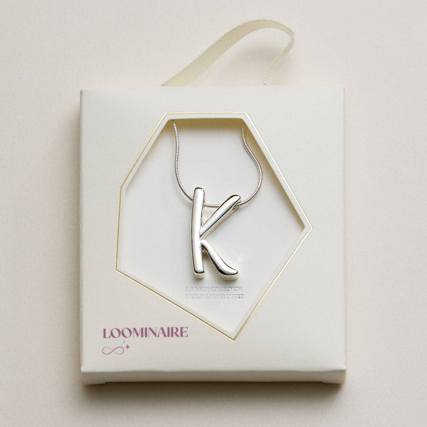 Frem - Wholesale Pendant/Charm Necklace - A Set of 16 Letters Gold Dipped Necklace – Gold & Silver Alphabet Charm Jewelry74