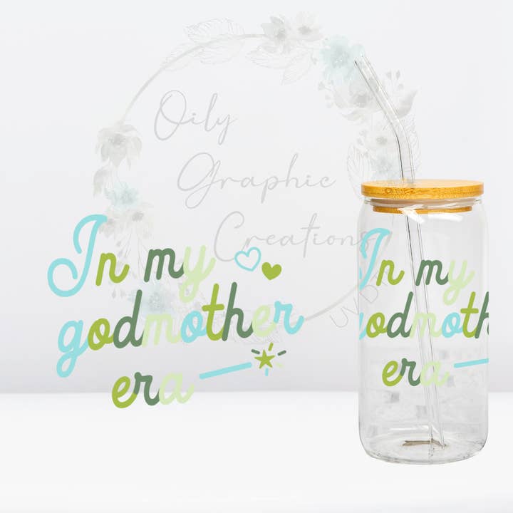 Godmother Era-UV DTF 4in Decal for wholesale by Oily Graphic Creations