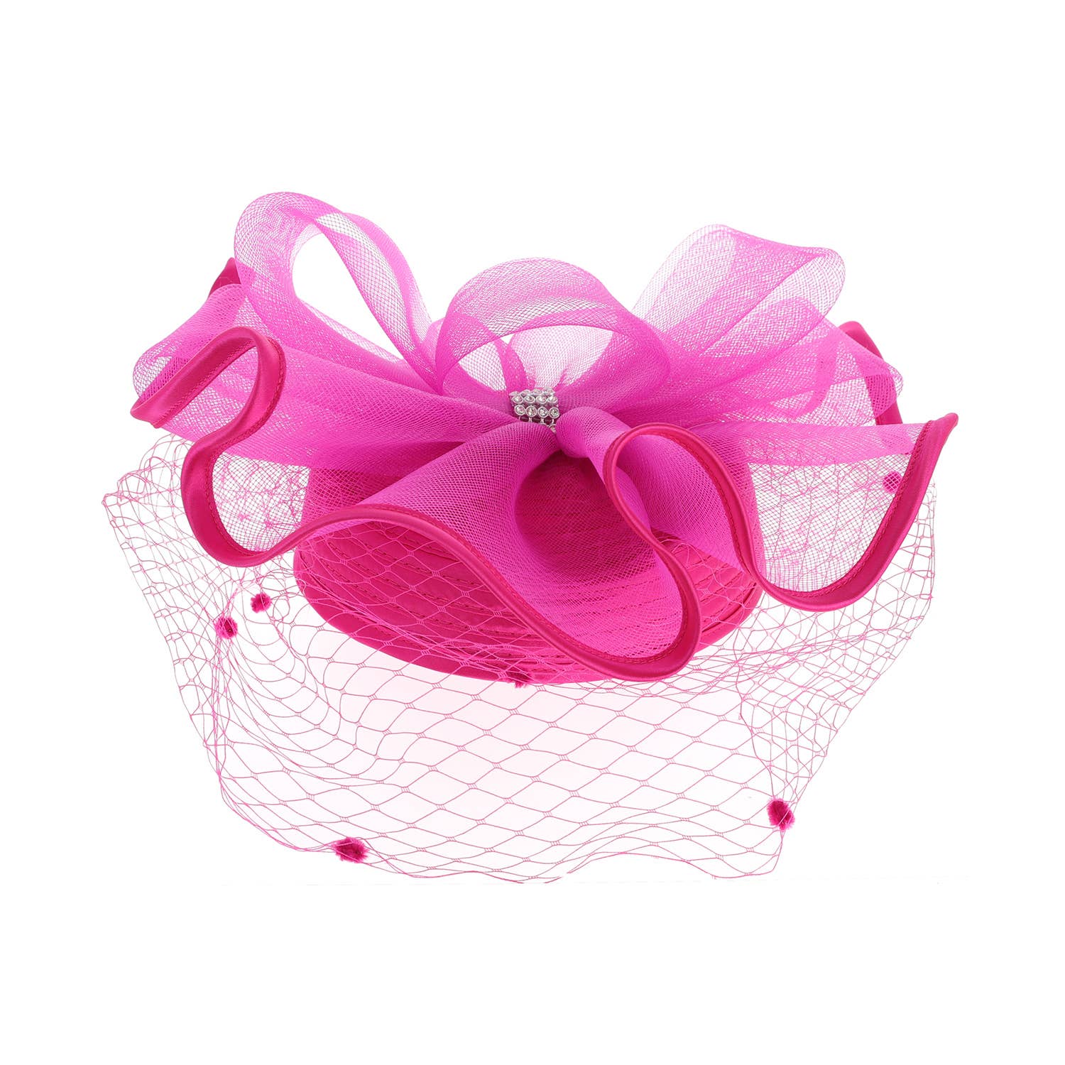 SP Sophia Collection - Wholesale Fascinator Hat - Women's - Braid Pill Box Party Occasion Hat 2