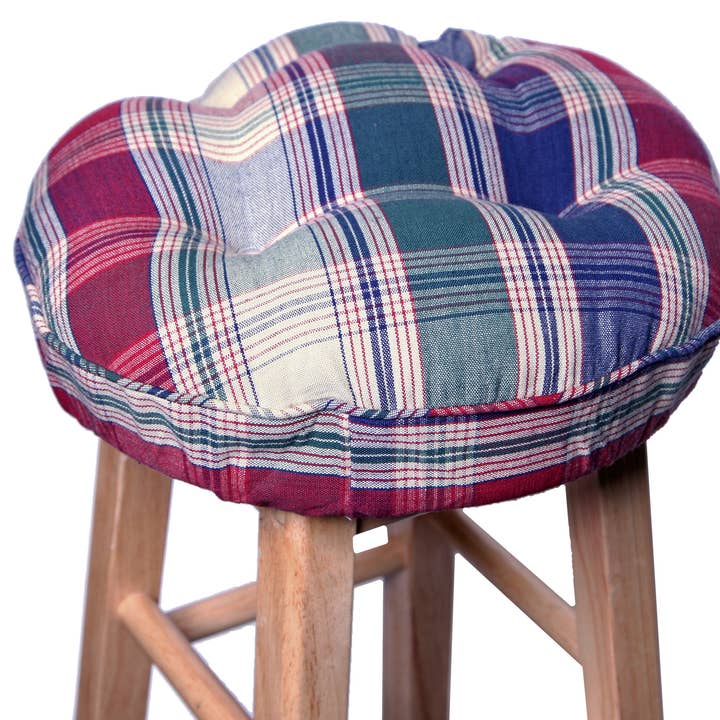 Bar Stool Cover - Moorpark Jewel for wholesale by Accent Linen