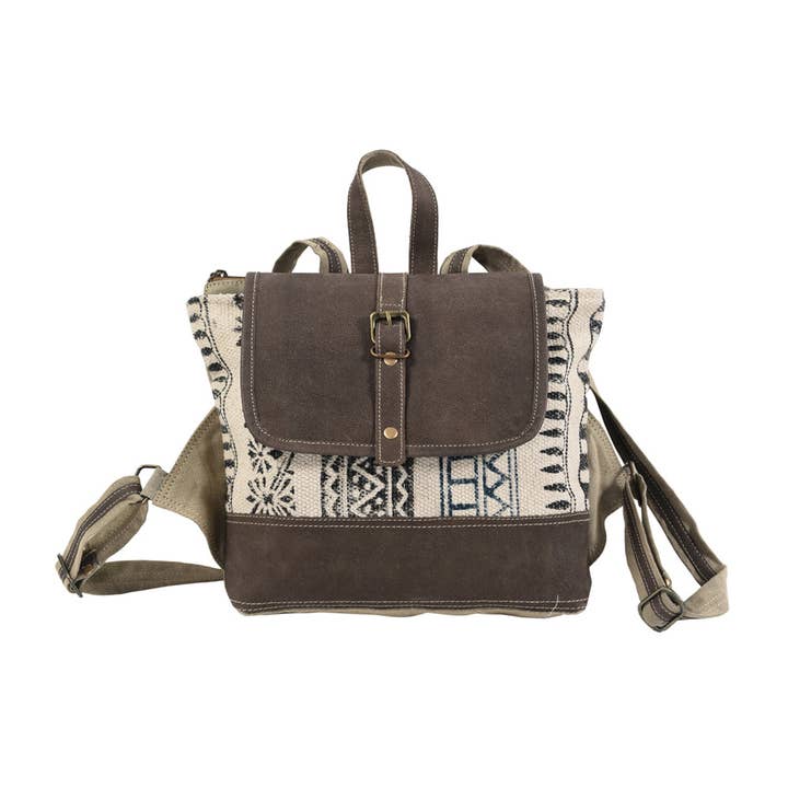 LS Western - Wholesale Backpack - Women's - KB101 Backpack Upcycled Canvas Ladies Bag