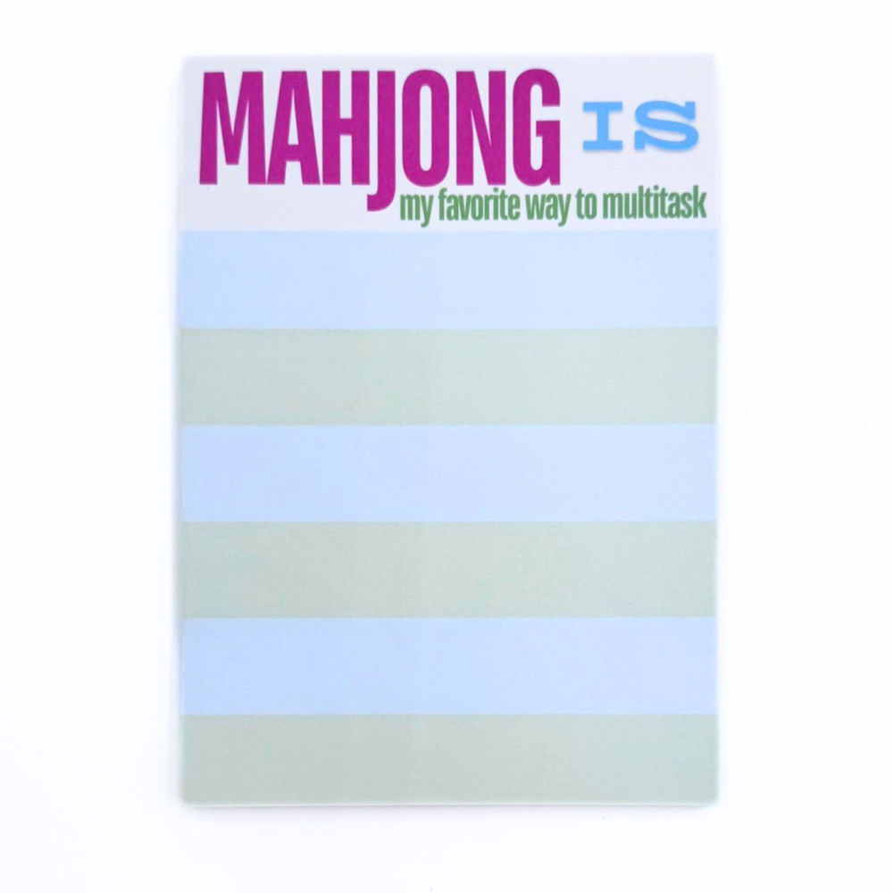 My Fair Mahjong - Vente Blocs-notes - BLOC-NOTES MAHJONG  |  5x7 pouces  |  100 pages1