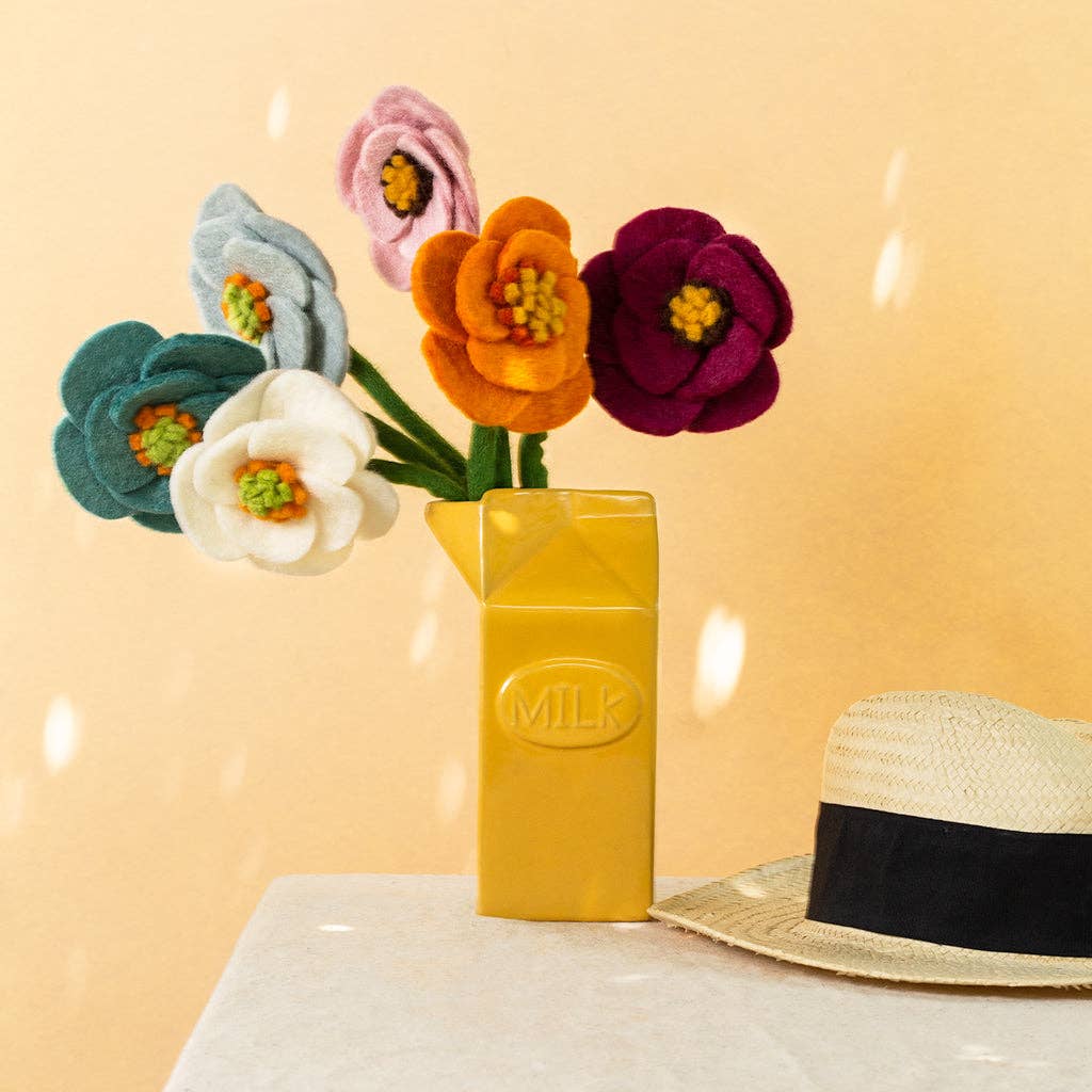 Global Goods Partners - Wholesale Artificial Flowers - Felt Poppy Flower7