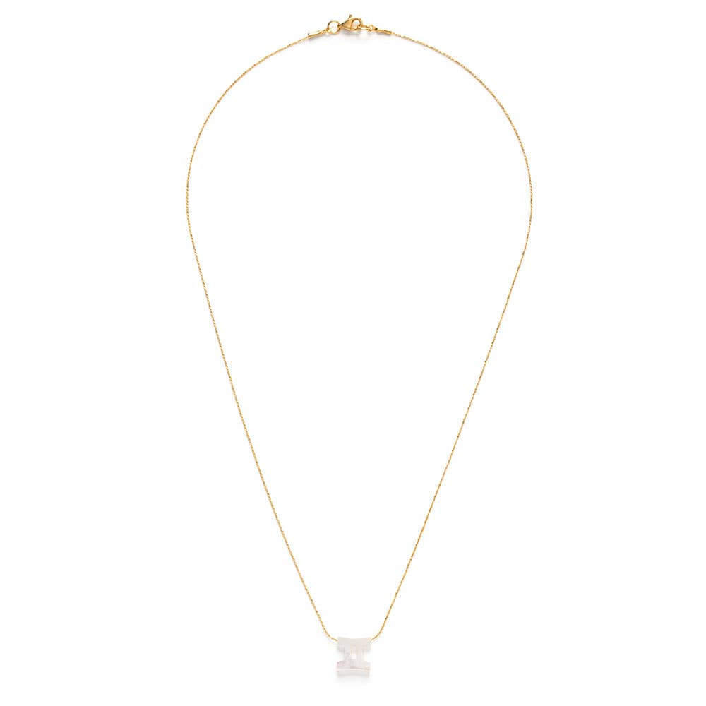 Amano Studio - Wholesale Pendant/Charm Necklace - Mother of Pearl Zodiac Necklace Aries, Taurus, Gemini7