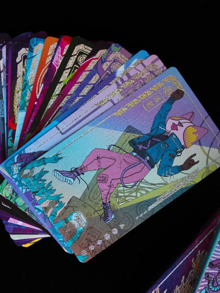 Eldritch Overload Major Arcana Deck for wholesale by Weird Works LLC