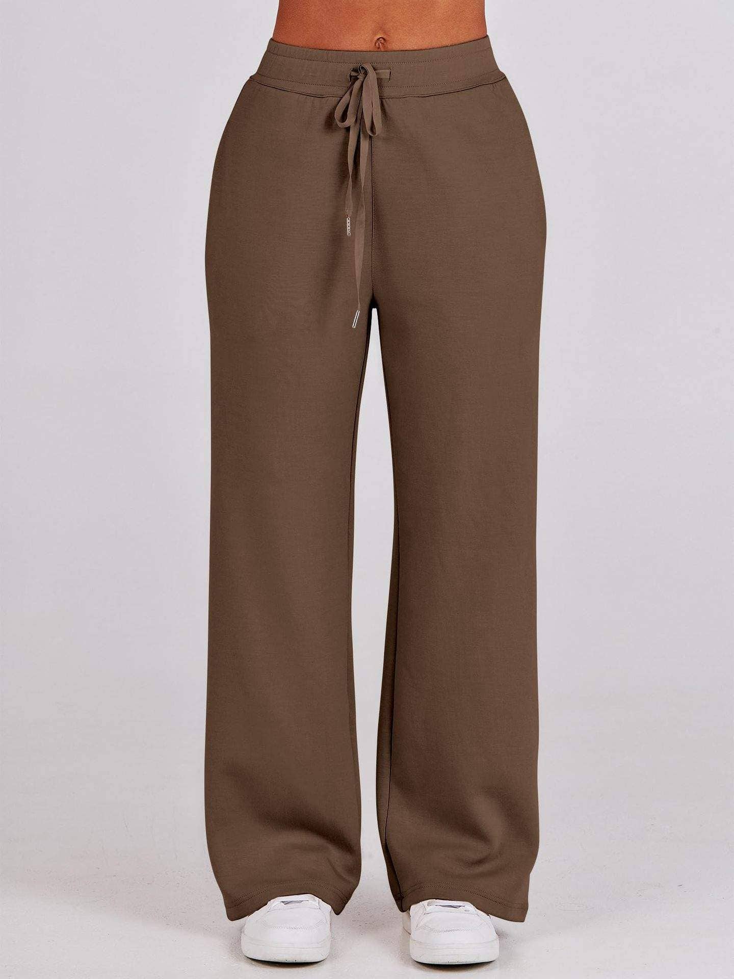 Queen Fashion - Wholesale Top & Skirt Set - Women's - long sleeved sweater wide leg pants two piece set38