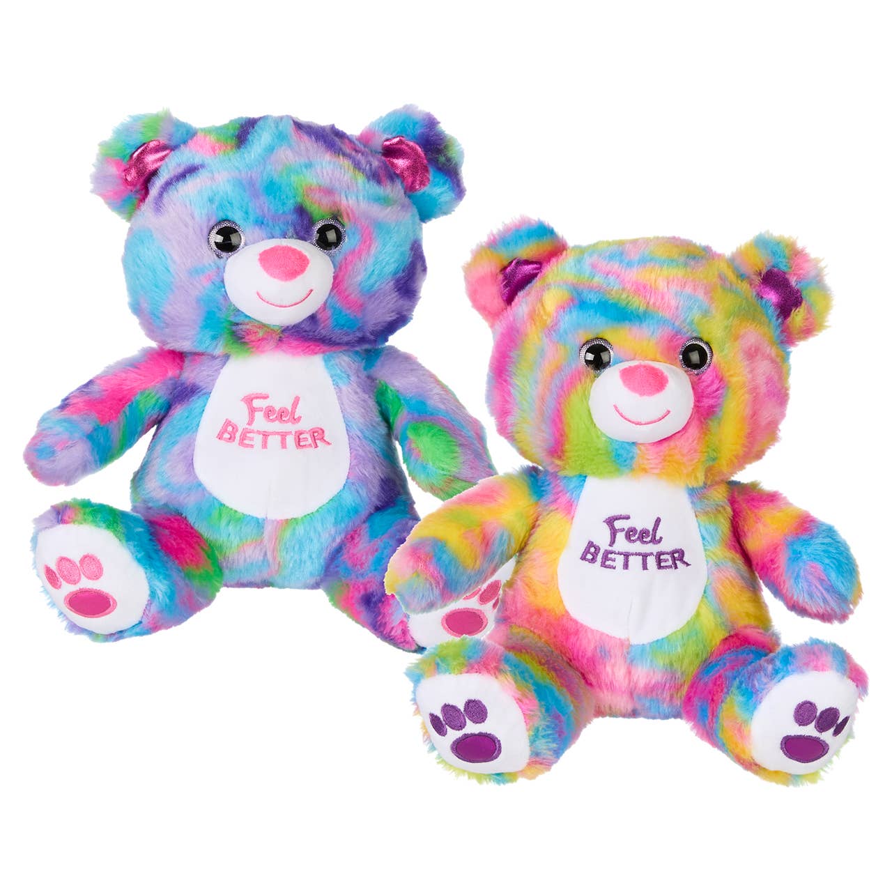 Kelli's - Wholesale Stuffed/Plush Toy - Kids & Baby - Tie-Dye Feel Better Bears0