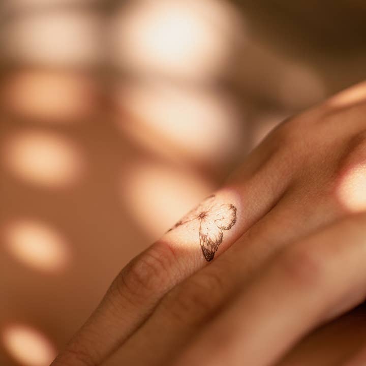 PAPERSELF - Venta al por mayor Tatuajes temporales - Tatuaje temporal de mariposas negras4