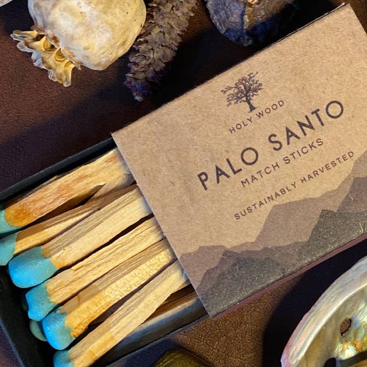 The Sacred Wild Candle Co - Wholesale Smudge Stick - Palo Santo Matchsticks