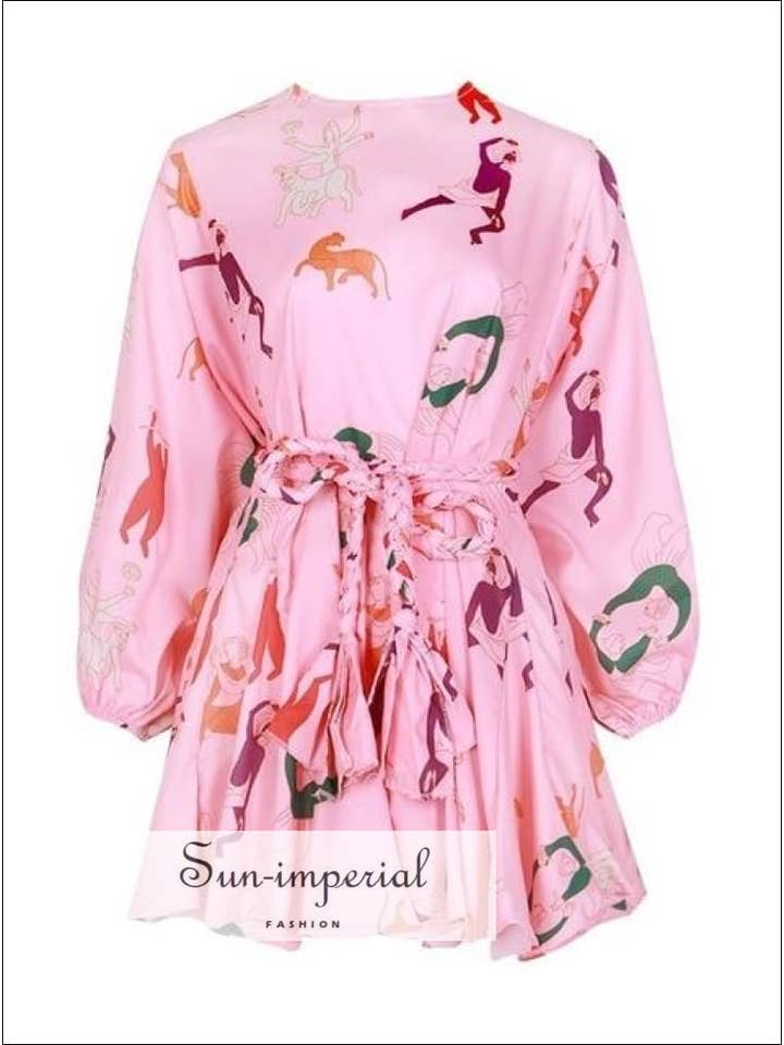 Impressão 4 Tia Dress in Worship - Vestido Tie Dye feminino com linha A para venda a revendedores na Faire