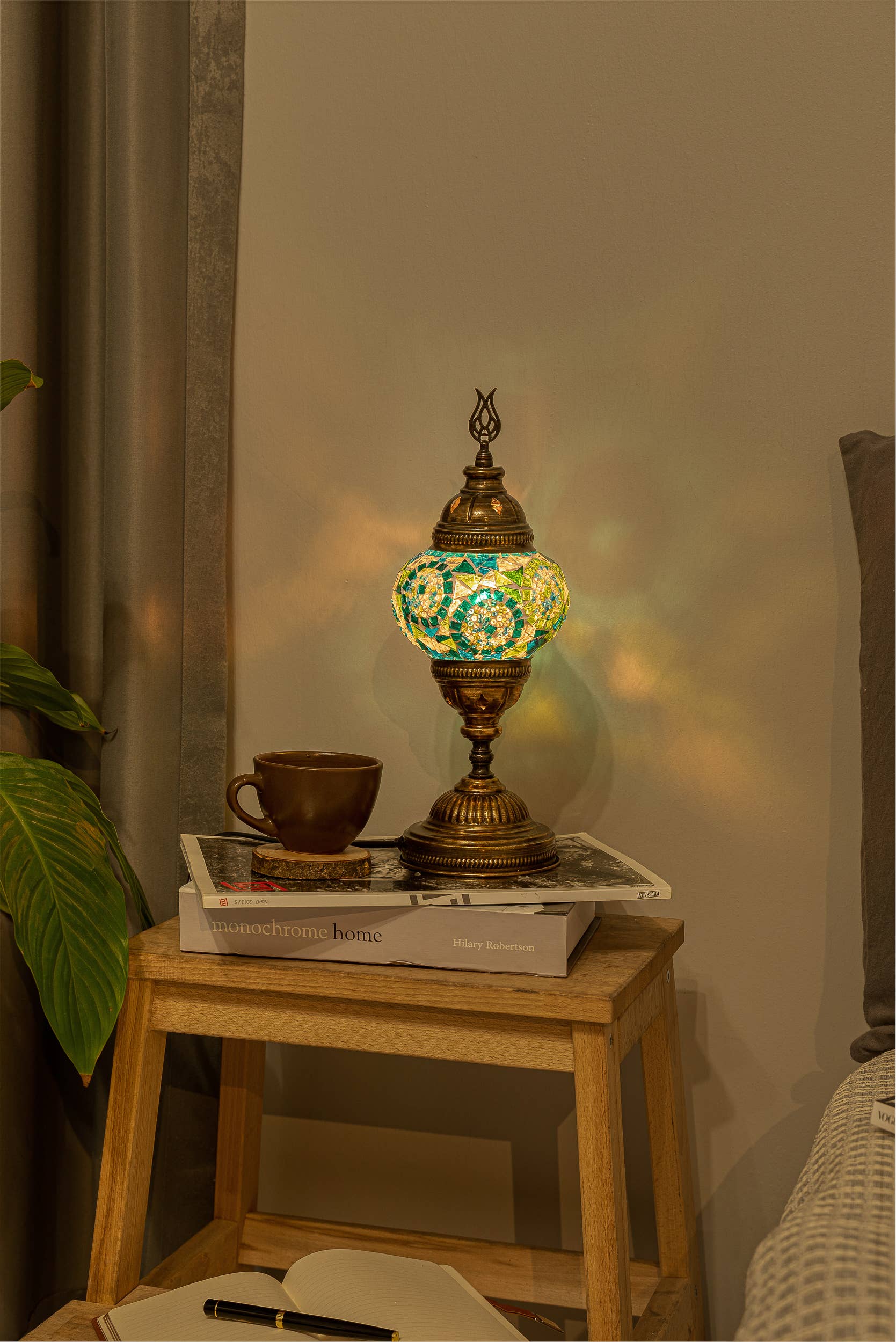 KAFTHAN - Vendita all'ingrosso Lampada da scrivania/d'accento - Lampade a Mosaico | Illuminazione Regalo Decorativo per le Feste di Natale21